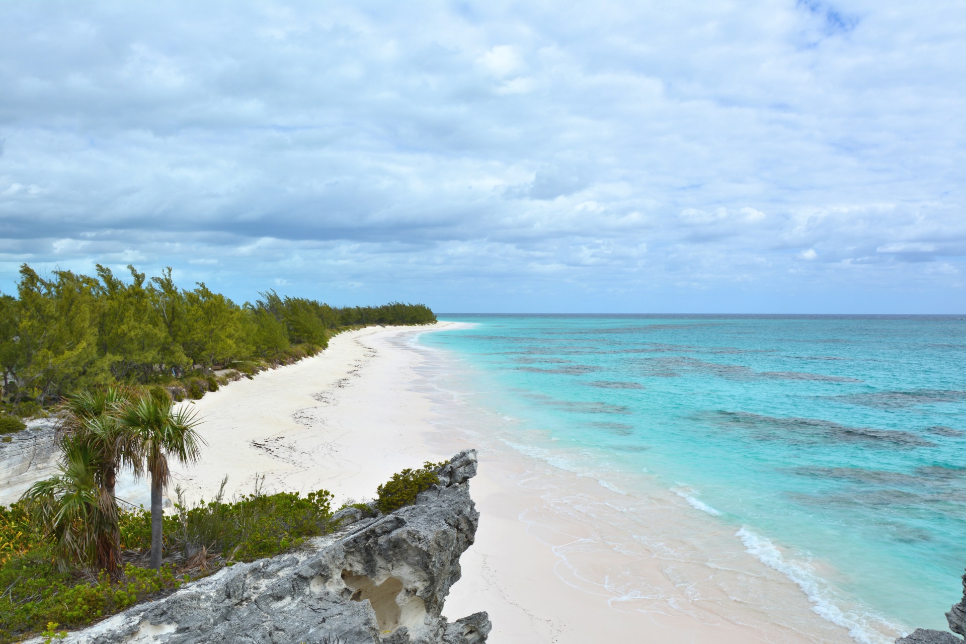 Karibische Traumstrände der Bahamas. Reisen.