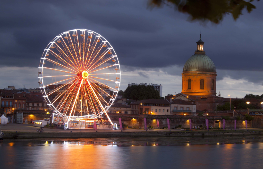 Toulouse bei Nacht