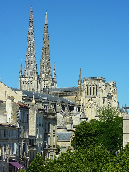 Die Kathedrale von Bordeaux.