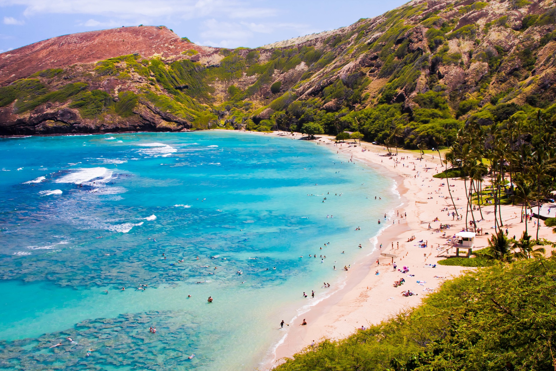 Outdoor auf Hawaii.