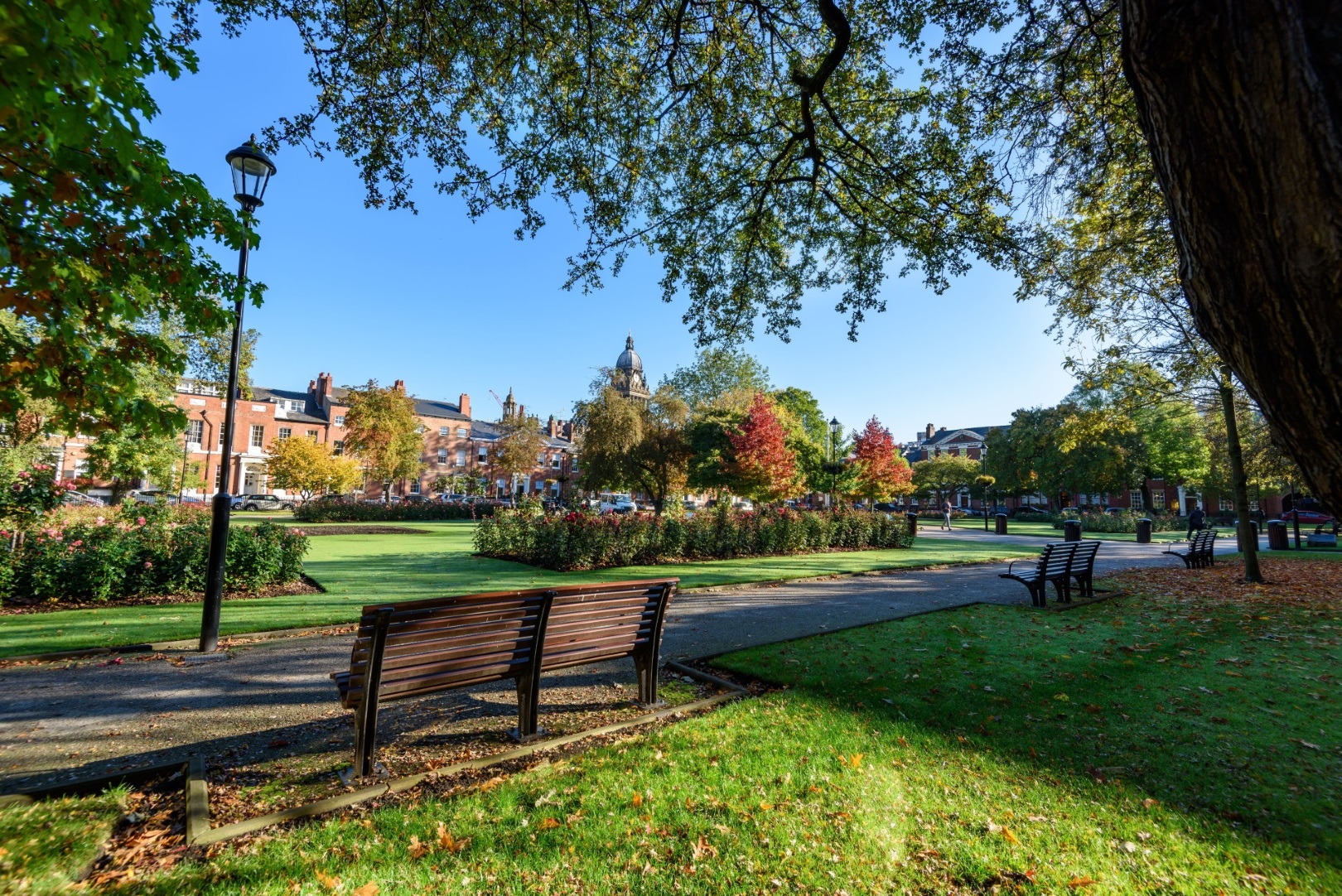 Der Georgian Park in Leeds.