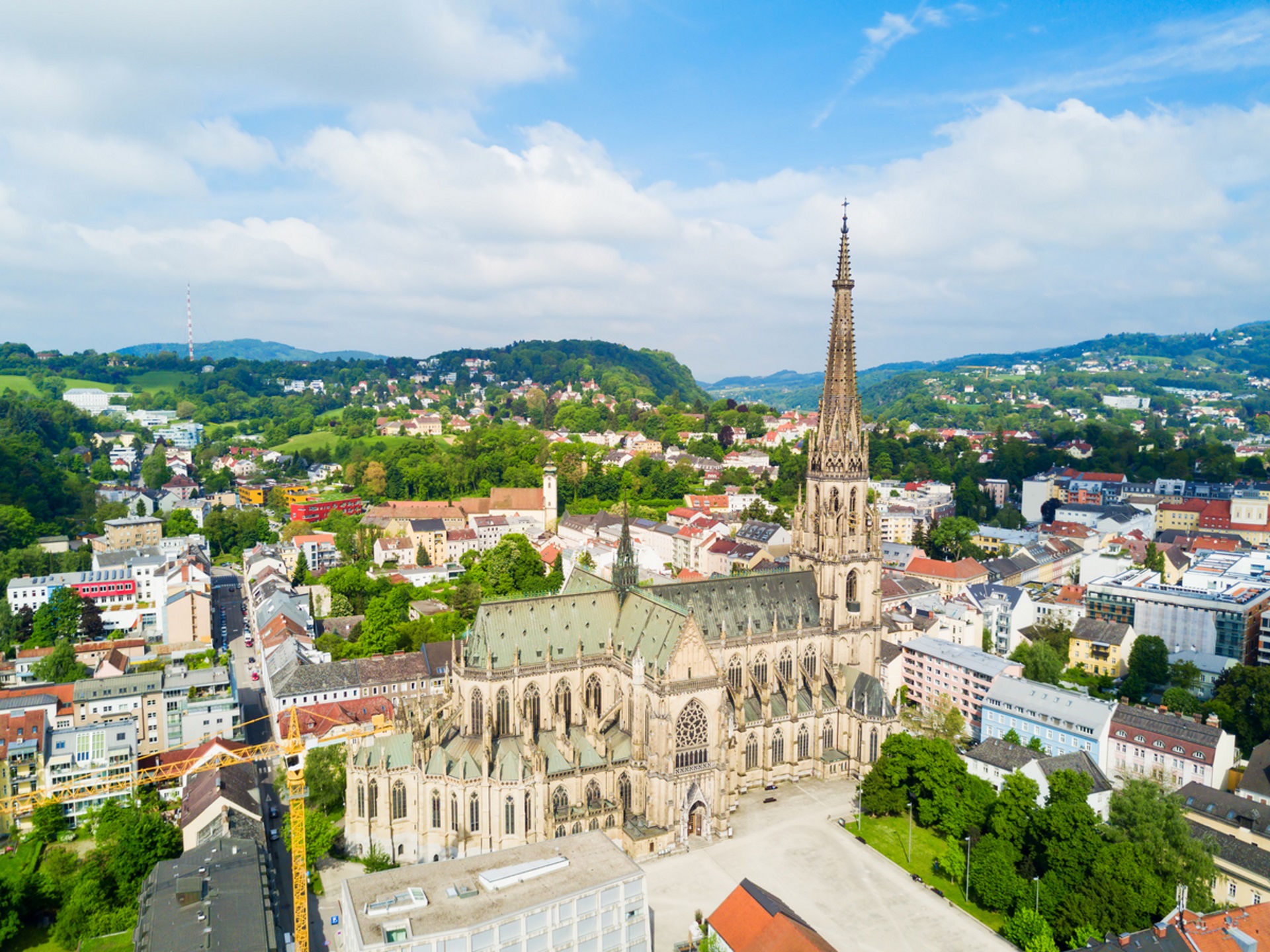 Der Mariendom von Linz.