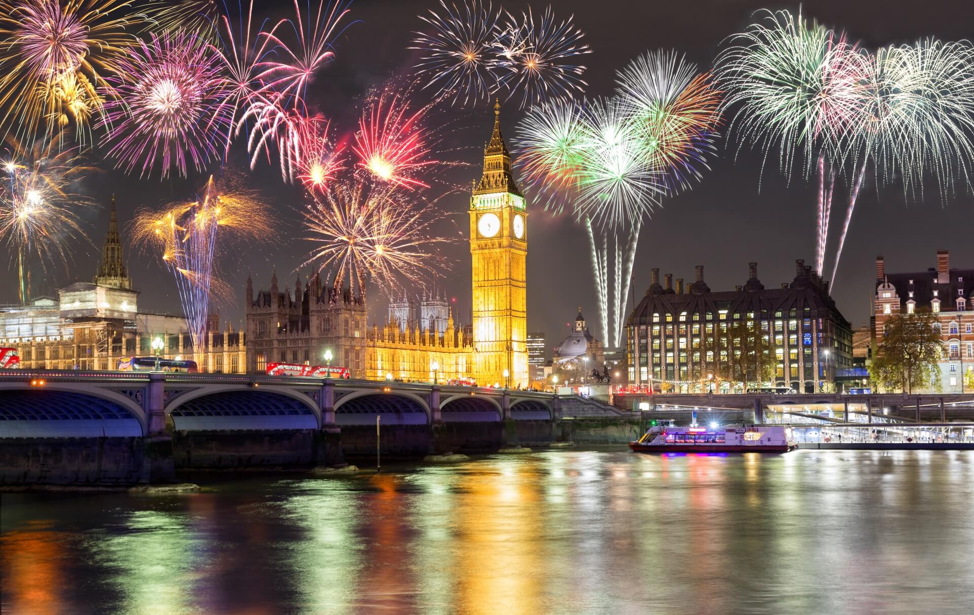 5 Nächte mit Flug ★ Zeit zum Abfeiern Silvester in London