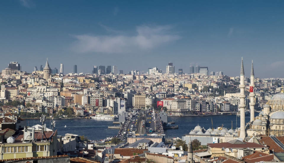 Stadtansicht von Istanbul