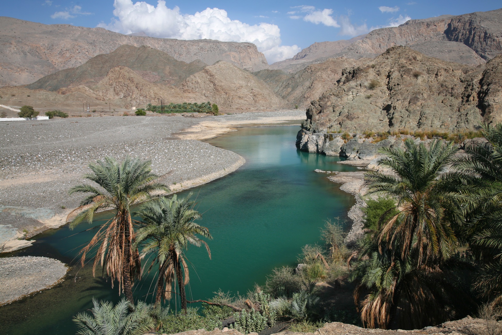 Oman Reisen Grüne Oase