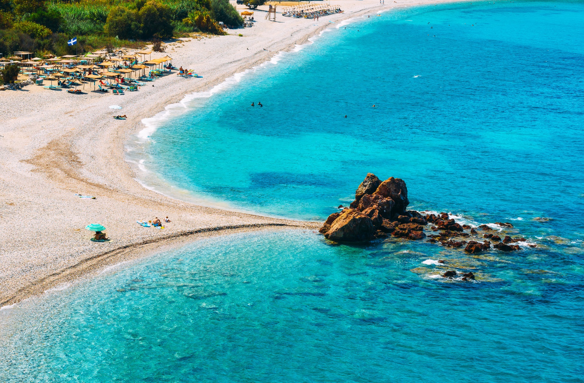 Potami Beach auf Samos