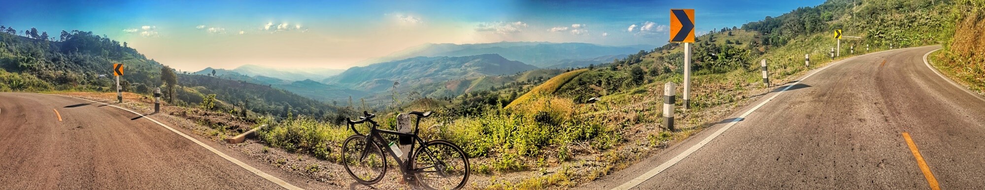 Radfahren Panorama