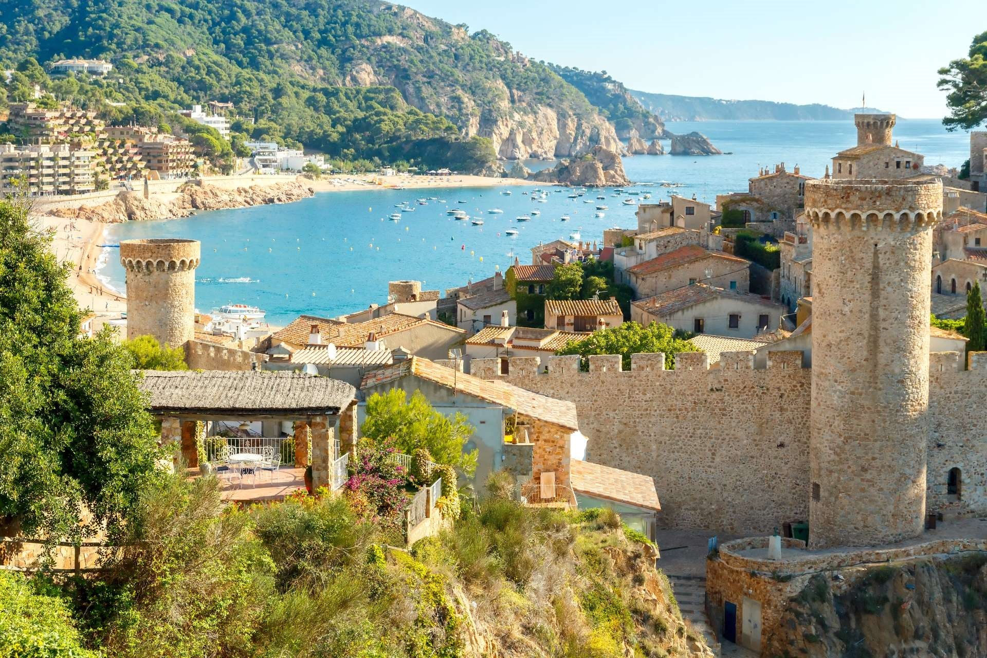 Spanien an Costa Brava - Tossa del Mar. All Inclusive.