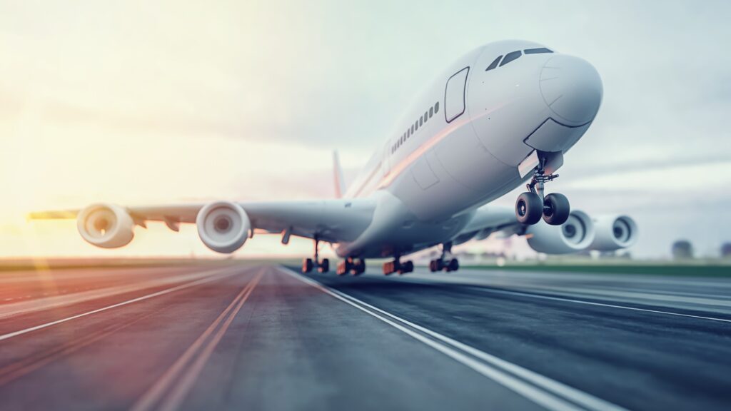 Flugzeug Take Off