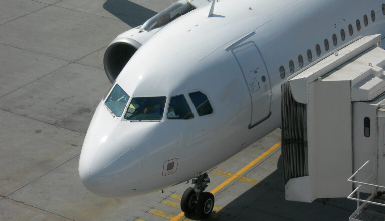 Flugzeug Boarding