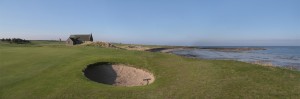 Schottischer Golfplatz