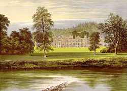 Abbotsford House, Scottish Borders in Melrose
