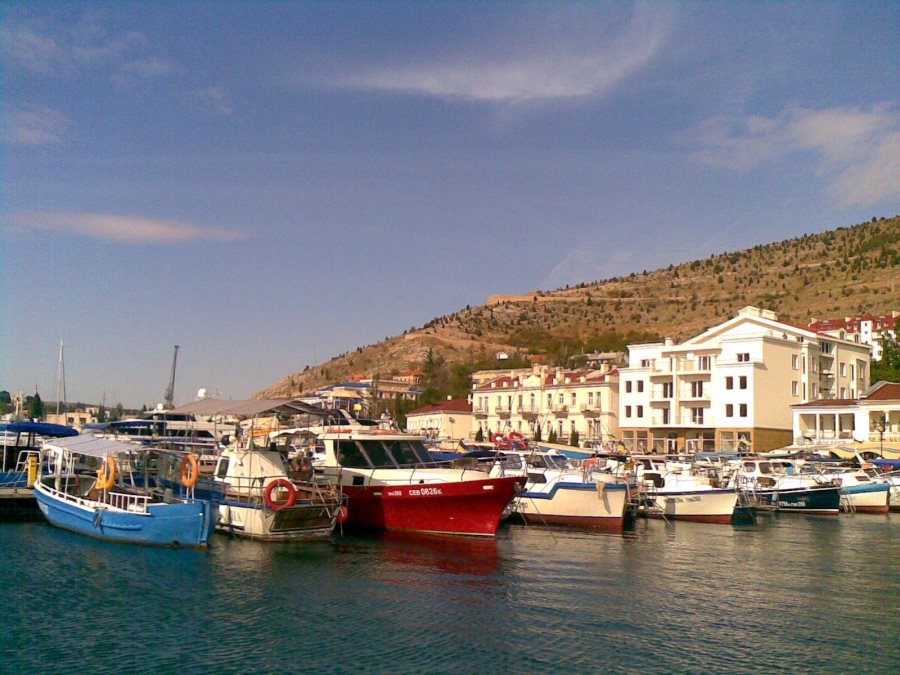 Hafen von Balaklava am Schwarzes Meer Hafen von Balaklava am Schwarzes Meer