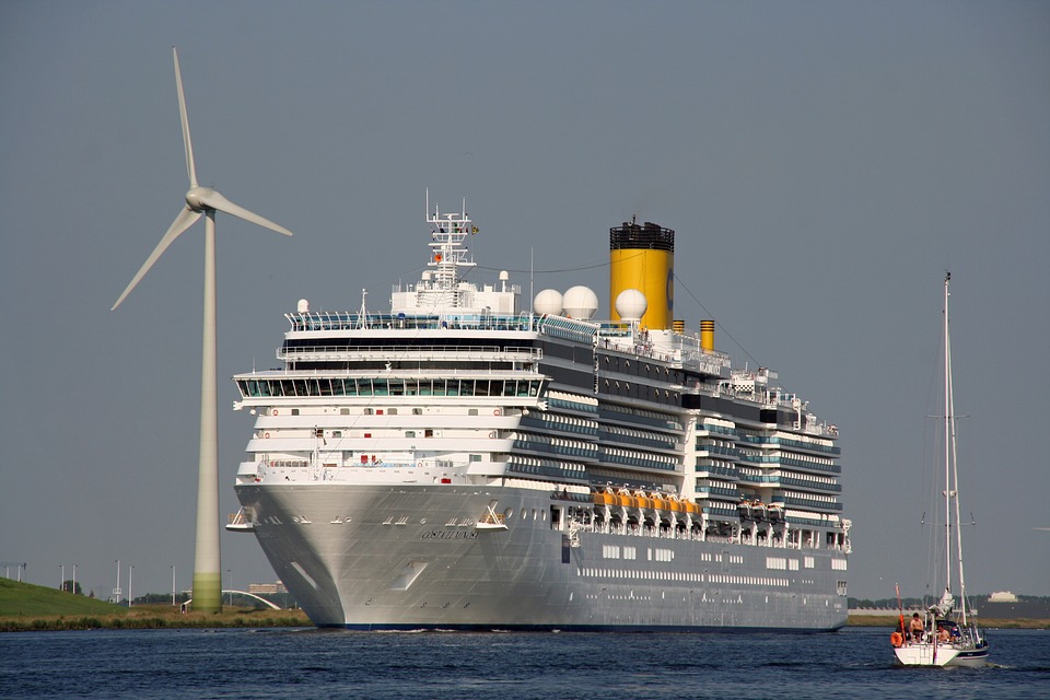 Kreuzfahrtschiff in der Nord- und Ostsee