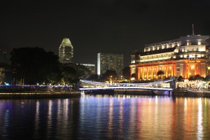Singapur bei Nacht