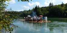 Alkoholgrenze auf der Isar
