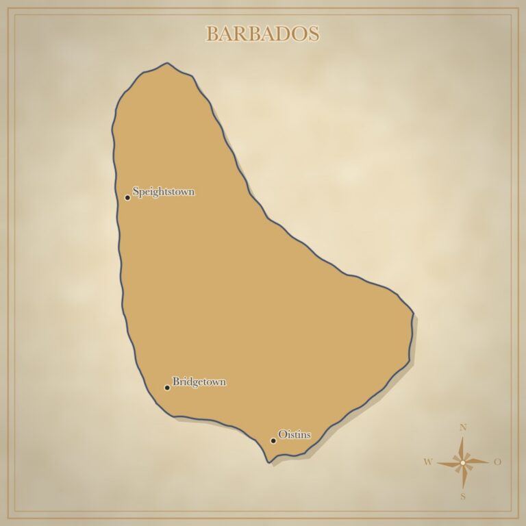Landkarte Barbados