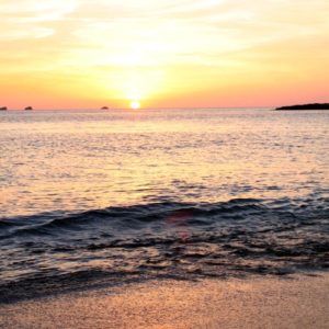 Strand, Cala Conta, Ibiza, Balearen