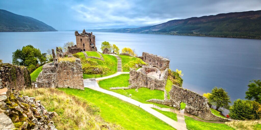 Urquhart Castle am Loch Ness