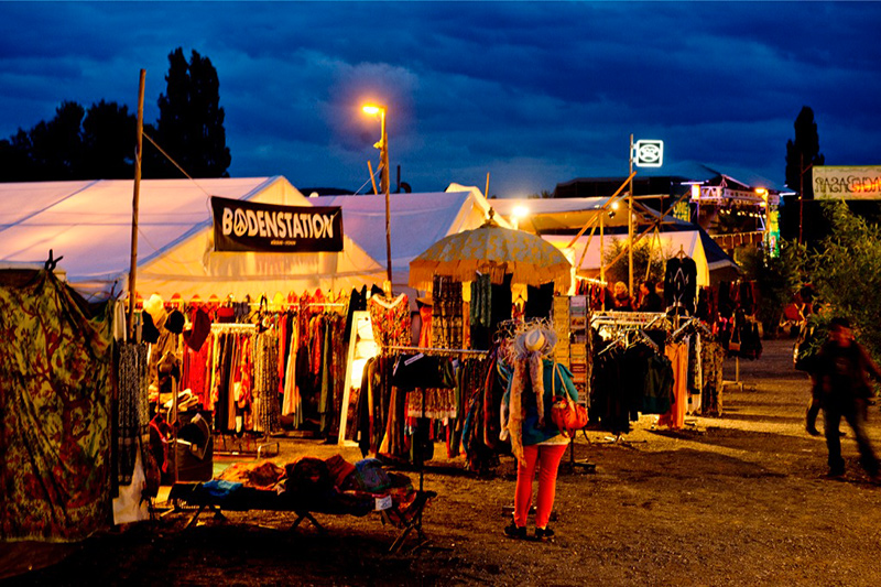 Basar auf dem Afrika Festival