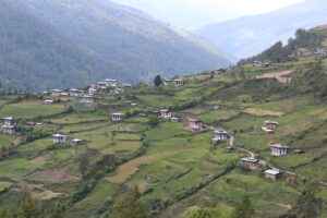 Bhutan Landschaft