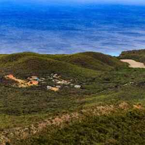 Blick vom Mount Christoffel