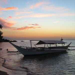 Boot, Puerto Galera, Philippinen