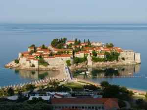Sveti Stefan in Budva, Montenegro