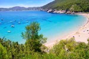 Cala de Sant Vicent, Ibiza, Balearen