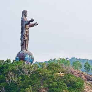 Christus-Statue in Dili