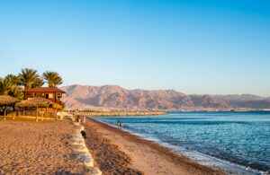 Strand in Eilat