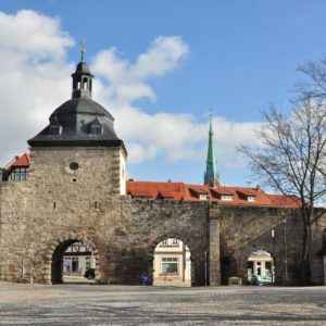 Frauentor, Mühlhausen, Thüringen, Deutschland