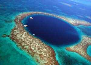 Great Blue Hole in Belize