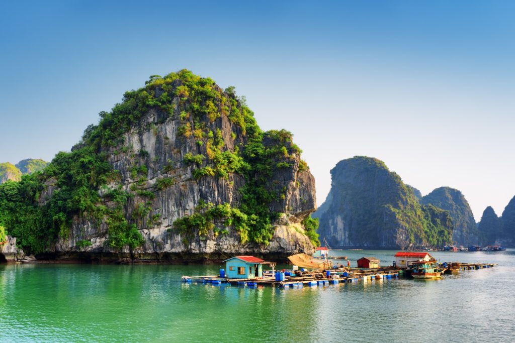 Halong Bucht in Vietnam