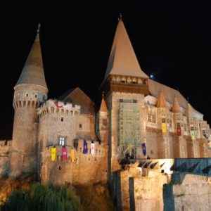 Hunyad Castle, Transilvanien, Rumänien