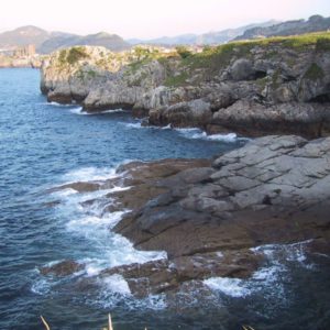 Küste, Casto Urdiales, Kantabrien, Spanien