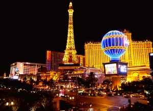 Las Vegas Strip in Las Vegas, Nevada