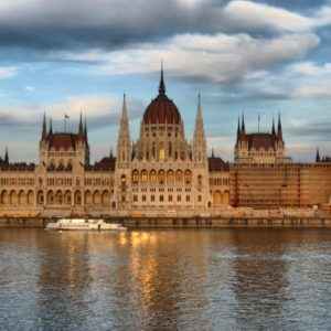 Parlamentsgebäude, Budapest, Ungarn
