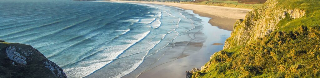 Rhossili Bay auf der Gower-Halbinsel