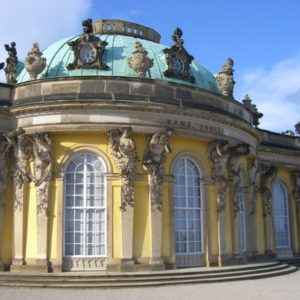 Schloss Sanssouci, Potsdam, Brandenburg, Deutschland