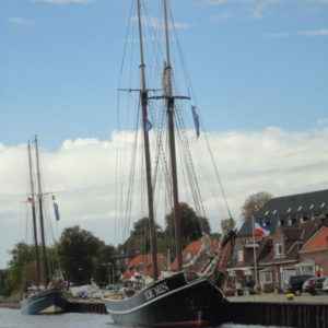 Segelschiff im Kieler Hafen, Kiel, Schleswig-Holstein