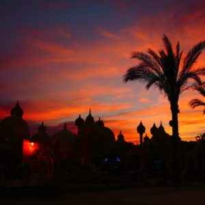 Sonnenuntergang, Sharm-el-Sheikh, Ägypten