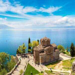 Felsenkirche Sveti Jovan Kaneo in Ohrid