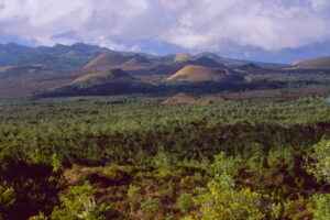 Vulkanlandschaft auf den Komoren