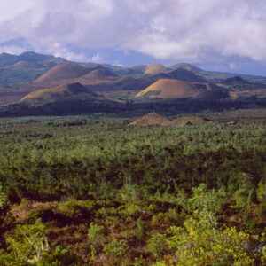 Vulkanlandschaft auf den Komoren