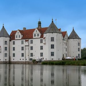 Wasserschloss Glücksburg, Schleswig-Holstein, Deutschland