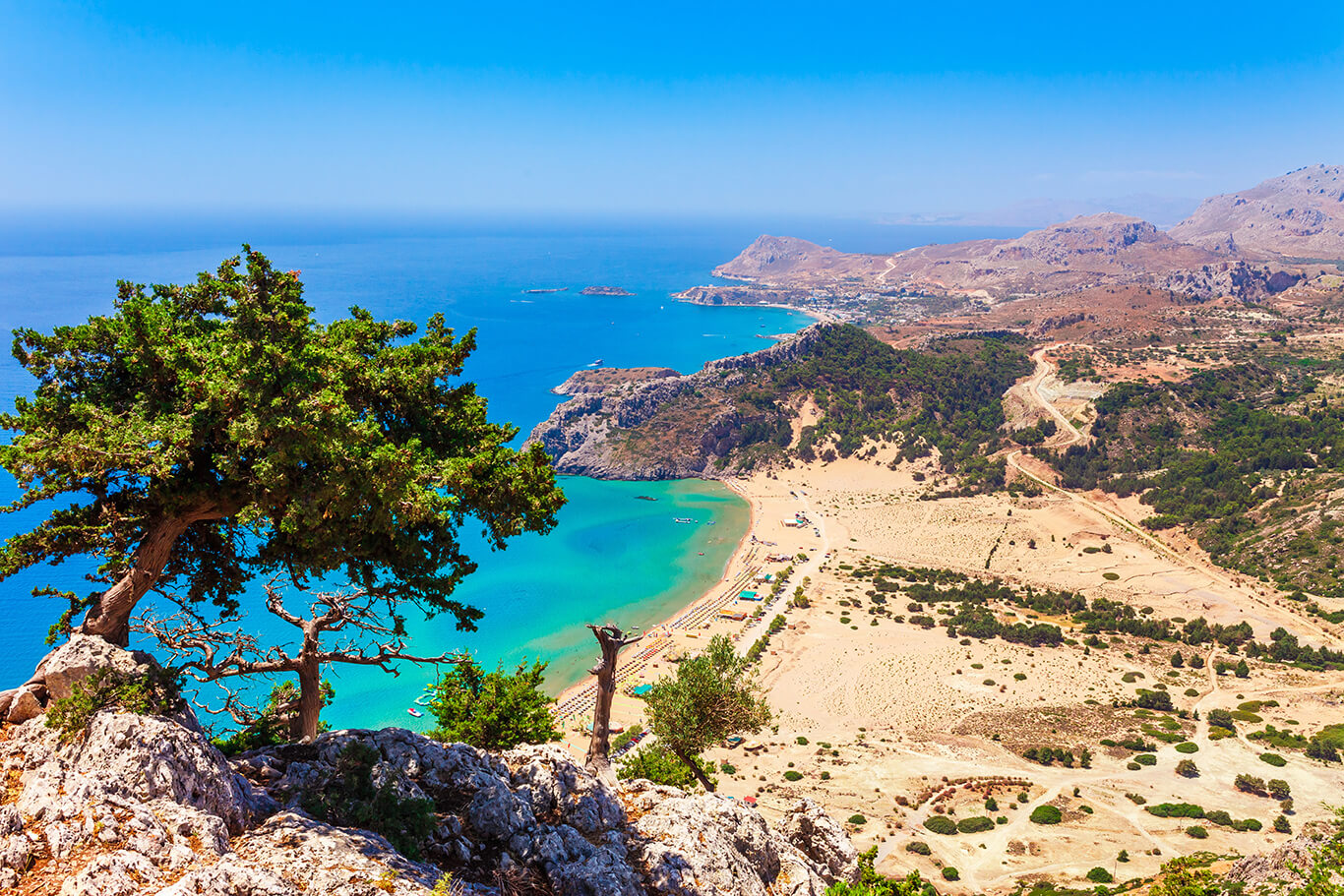Rhodos - Tsambika Beach