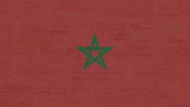 Flagge Marokko