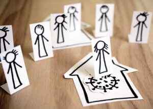 Quarantäne Corona Haus