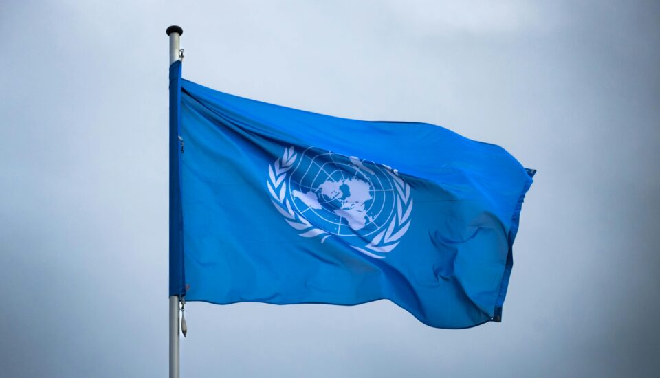 United Nations Flagge